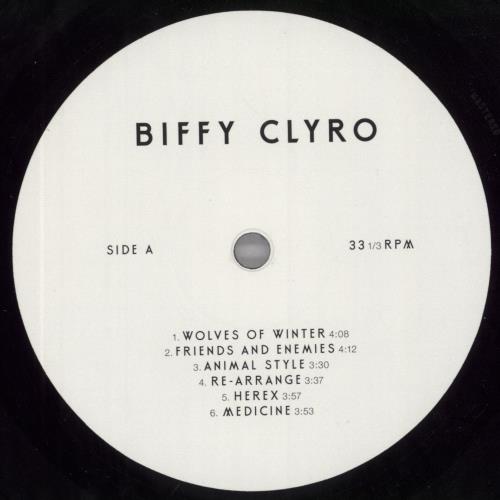Biffy Clyro Ellipsis vinyl LP album (LP record) UK B.YLPEL820846