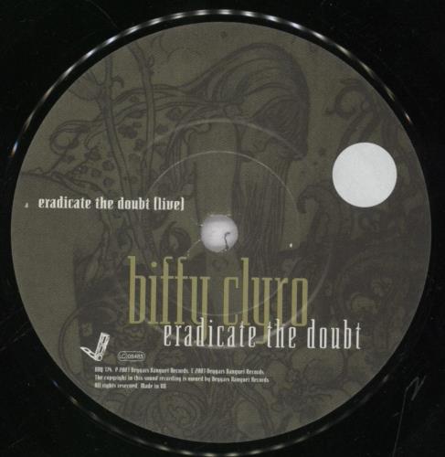 Biffy Clyro Eradicate The Doubt 7" vinyl single (7 inch record / 45) UK B.Y07ER257786