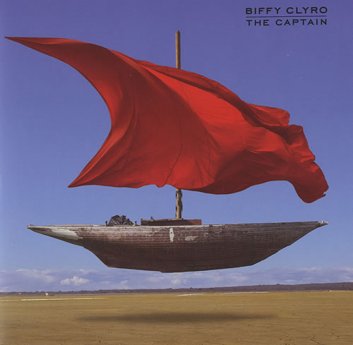 Biffy Clyro The Captain - Red Vinyl 7" vinyl single (7 inch record / 45) UK B.Y07TH487842