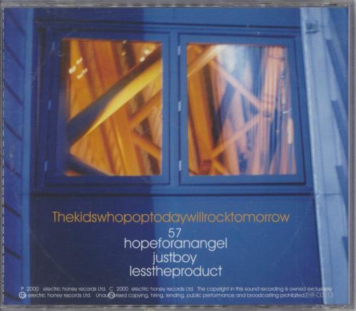 Biffy Clyro Thekidswhopoptodaywillrocktomorrow CD single (CD5 / 5") UK B.YC5TH837156