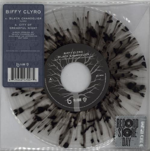 Biffy Clyro Black Chandelier Live Rsd Uk 7 Vinyl Single Inch Biffy Clyro Black Chandelier Live Rsd 7 Vinyl Single Inch