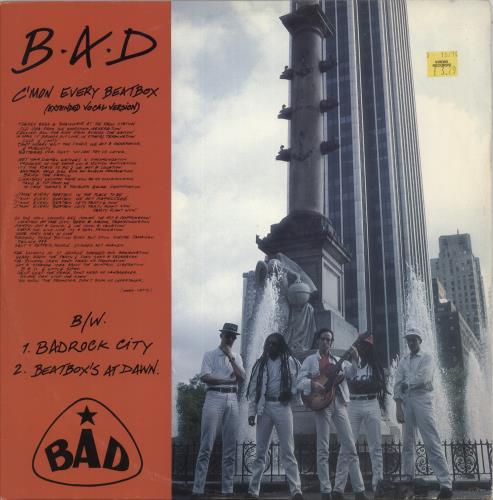 Big Audio Dynamite C'mon Every Beatbox 12" vinyl single (12 inch record / Maxi-single) UK BAD12CM44877