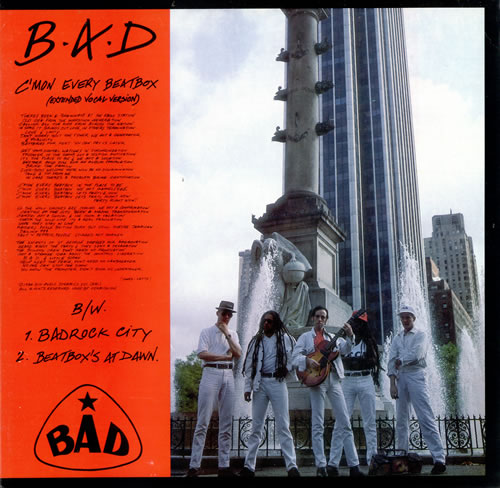 Big Audio Dynamite C'mon Every Beatbox 12" vinyl single (12 inch record / Maxi-single) US BAD12CM476172