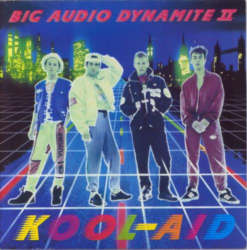 Big Audio Dynamite Kool-Aid - VG vinyl LP album (LP record) UK BADLPKO832002