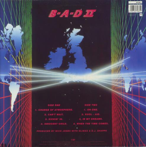 Big Audio Dynamite Kool-Aid - VG vinyl LP album (LP record) UK BADLPKO832002