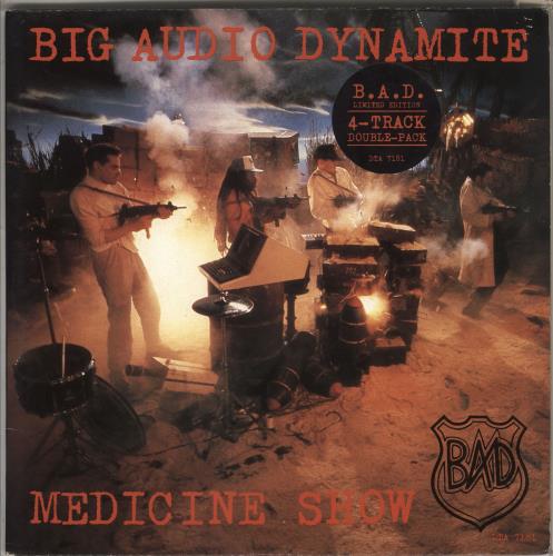 Big Audio Dynamite Medicine Show - Double Pack/Stickered sleeve 12" vinyl single (12 inch record / Maxi-single) UK BAD12ME11487