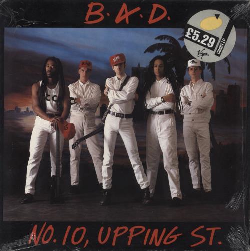 Big Audio Dynamite No. 10, Upping St. + Opened Shrink vinyl LP album (LP record) UK BADLPNO779676