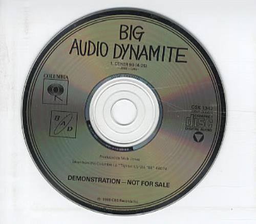 Big Audio Dynamite Other 99 CD single (CD5 / 5") US BADC5OT145803