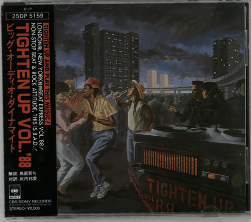 Big Audio Dynamite Tighten Up Vol '88 CD album (CDLP) Japanese BADCDTI614948