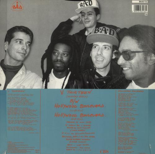 Big Audio Dynamite V. Thirteen (Remix) 12" vinyl single (12 inch record / Maxi-single) UK BAD12VT51002