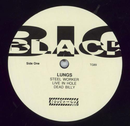 Big Black Lungs 12" vinyl single (12 inch record / Maxi-single) US BAC12LU366101