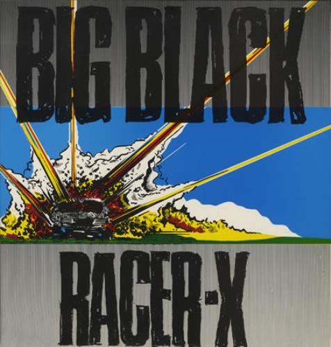 Big Black Racer-X vinyl LP album (LP record) UK BACLPRA278573