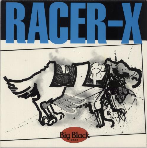 Big Black Racer-X vinyl LP album (LP record) US BACLPRA892244