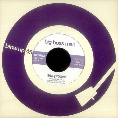 Big Boss Man Sea Groove 7" vinyl single (7 inch record / 45) UK B0107SE544699