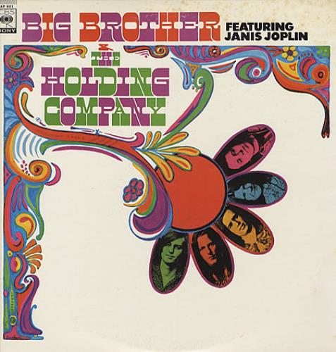 Big Brother & The Holding Company Big Brother & The Holding Company Featuring Janis Joplin vinyl LP album (LP record) Japanese BB&LPBI228223