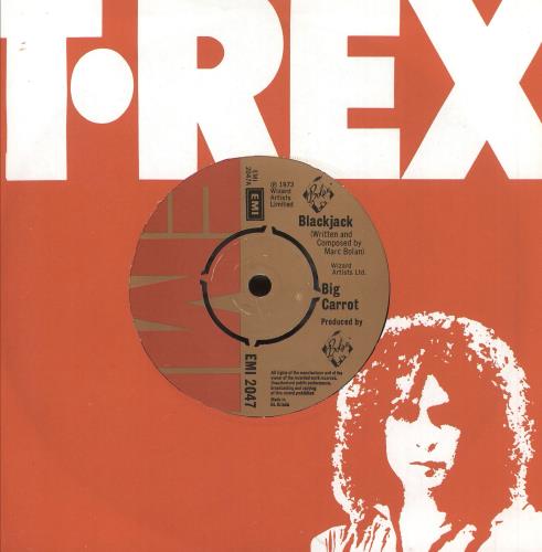 Big Carrot Blackjack 7" vinyl single (7 inch record / 45) UK BGC07BL92895