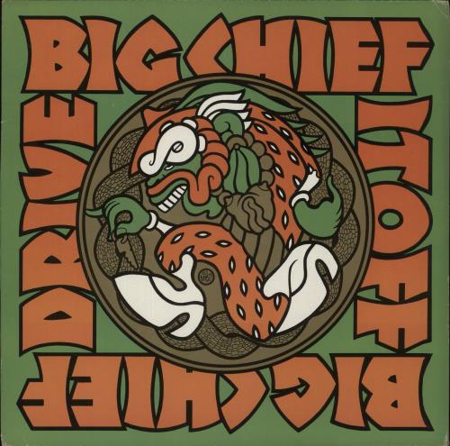 Big Chief Drive It Off vinyl LP album (LP record) German BCFLPDR687394