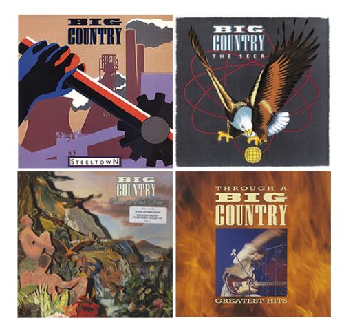 Big Country 1983-1988 Studio Albums 5-LP vinyl album record set UK BIG5LST590998