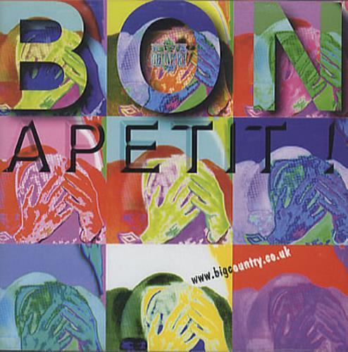 Big Country Bon Apetit CD single (CD5 / 5") UK BIGC5BO360170