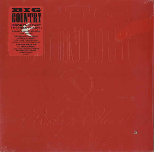 Big Country Broken Heart 12" vinyl single (12 inch record / Maxi-single) Canadian BIG12BR504666