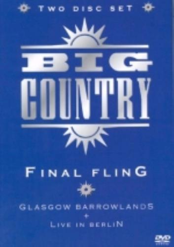 Big Country Final Fling DVD UK BIGDDFI231127