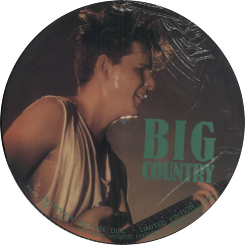 Big Country Interview Picture Disc picture disc LP (vinyl picture disc album) UK BIGPDIN41466