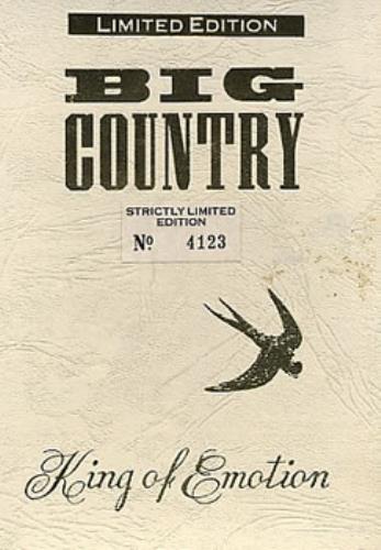 Big Country King Of Emotion cassette single UK BIGCMKI36206