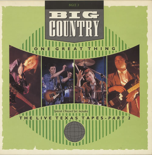 Big Country One Great Thing 7" vinyl single (7 inch record / 45) UK BIG07ON03511