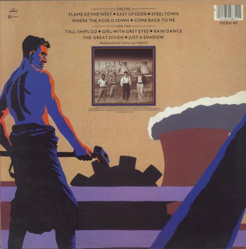 Big Country Steeltown vinyl LP album (LP record) UK BIGLPST109925