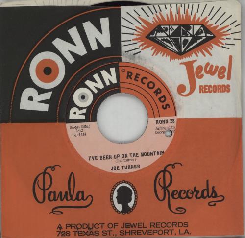 Big Joe Turner I've Been Up On The Mountain 7" vinyl single (7 inch record / 45) US J4307IV661626