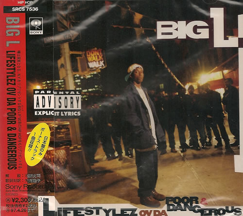 Big L Lifestylez Ov Da Poor and Dangerous CD album (CDLP) Japanese B1XCDLI487794