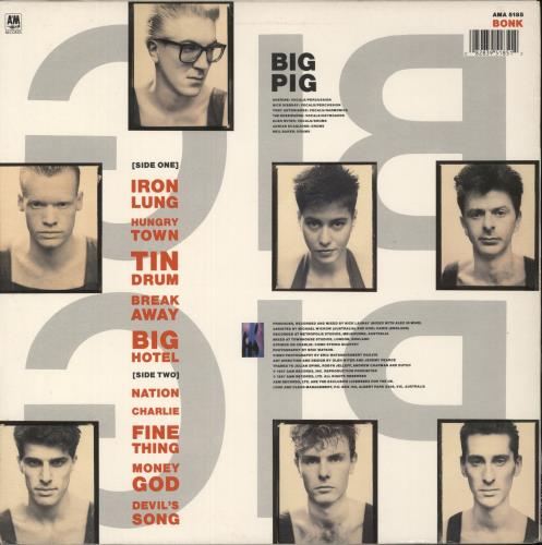 Big Pig Bonk vinyl LP album (LP record) UK E6KLPBO594808