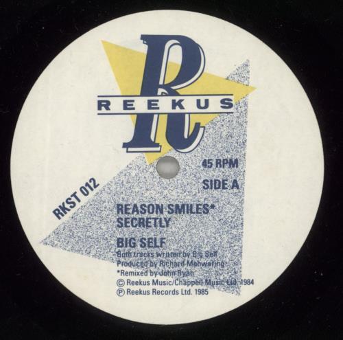 Big Self Reason Smiles 12" vinyl single (12 inch record / Maxi-single) UK IIH12RE885654