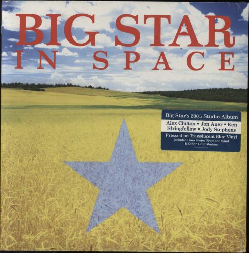 Big Star In Space - Blue Vinyl vinyl LP album (LP record) US BGSLPIN793511