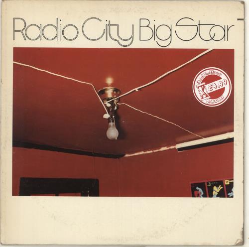 Big Star Radio City - 1st - VG vinyl LP album (LP record) US BGSLPRA715064