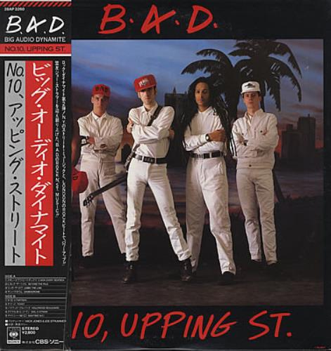 Big Audio Dynamite No. 10 Upping St. Japanese vinyl LP album (LP record ...