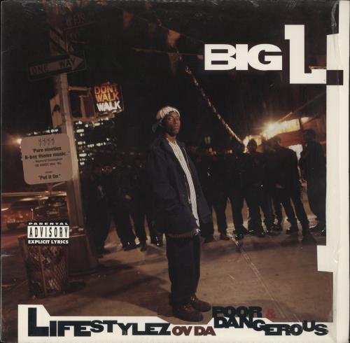 Big L Lifestylez Ov Da Poor & Dangerous - 1st vinyl LP album (LP record) US B1XLPLI754243