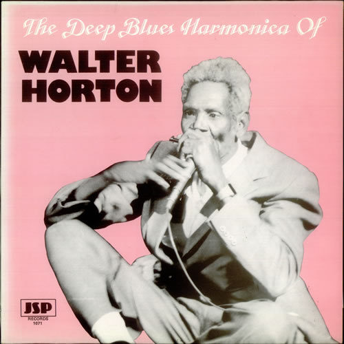 Big Walter Horton The Deep Blues Harmonica Of UK vinyl LP album (LP record) (539120)