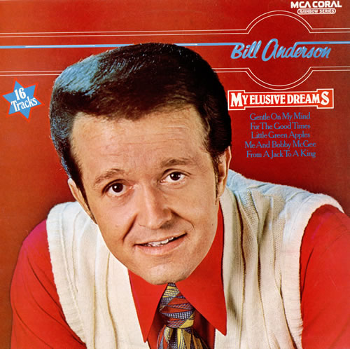 Bill Anderson My Elusive Dreams vinyl LP album (LP record) UK B1LLPMY461693