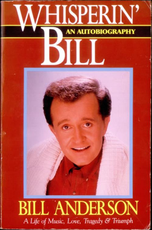 Bill Anderson Whisperin' Bill book US B1LBKWH524193