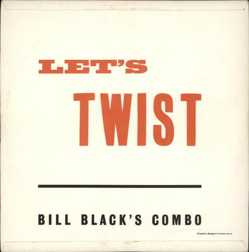 Bill Black's Combo Let's Twist vinyl LP album (LP record) UK BXBLPLE710810