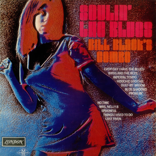 Bill Black's Combo Soulin' The Blues vinyl LP album (LP record) UK BXBLPSO544561