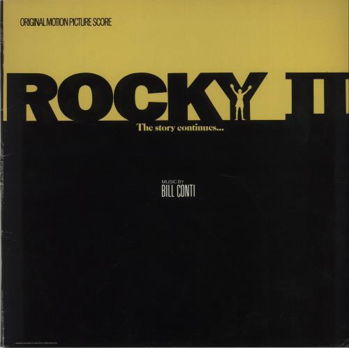 Bill Conti Rocky II - EX vinyl LP album (LP record) UK EU4LPRO672125