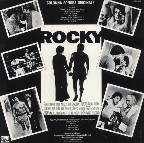 Bill Conti Rocky vinyl LP album (LP record) Italian EU4LPRO497763