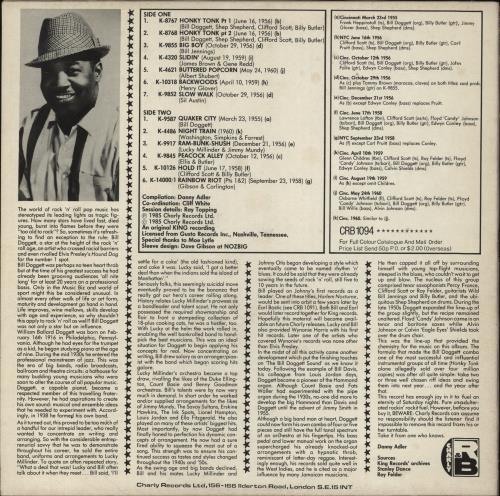 Bill Doggett Gon' Doggett vinyl LP album (LP record) UK BTJLPGO682446