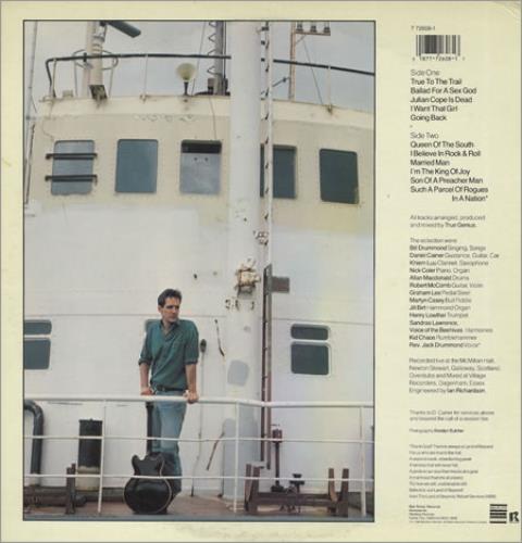 Bill Drummond The Man - Stickered Shrink vinyl LP album (LP record) US BILLPTH172884