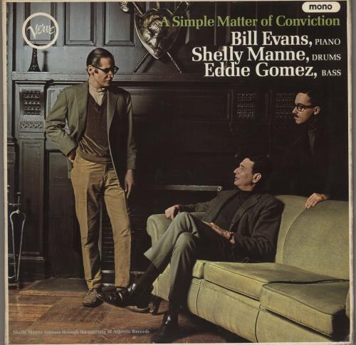 Bill Evans (Piano) A Simple Matter Of Conviction vinyl LP album (LP record) UK BLVLPAS749908