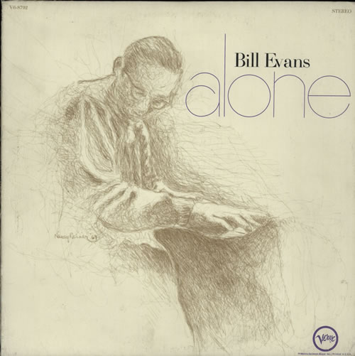 Bill Evans (Piano) Alone vinyl LP album (LP record) US BLVLPAL584834