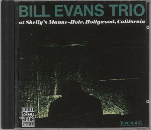 Bill Evans (Piano) At Shelley's Manne-Hole, Hollywood, California CD album (CDLP) German BLVCDAT734166