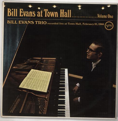 Bill Evans (Piano) Bill Evans At Town Hall Volume One vinyl LP album (LP record) UK BLVLPBI736748